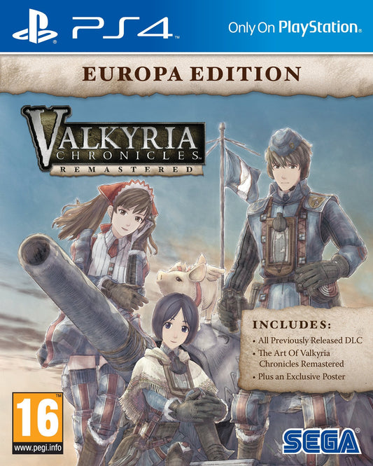 Valkyria Chronicles Remastered: Europa Edition [جدید]