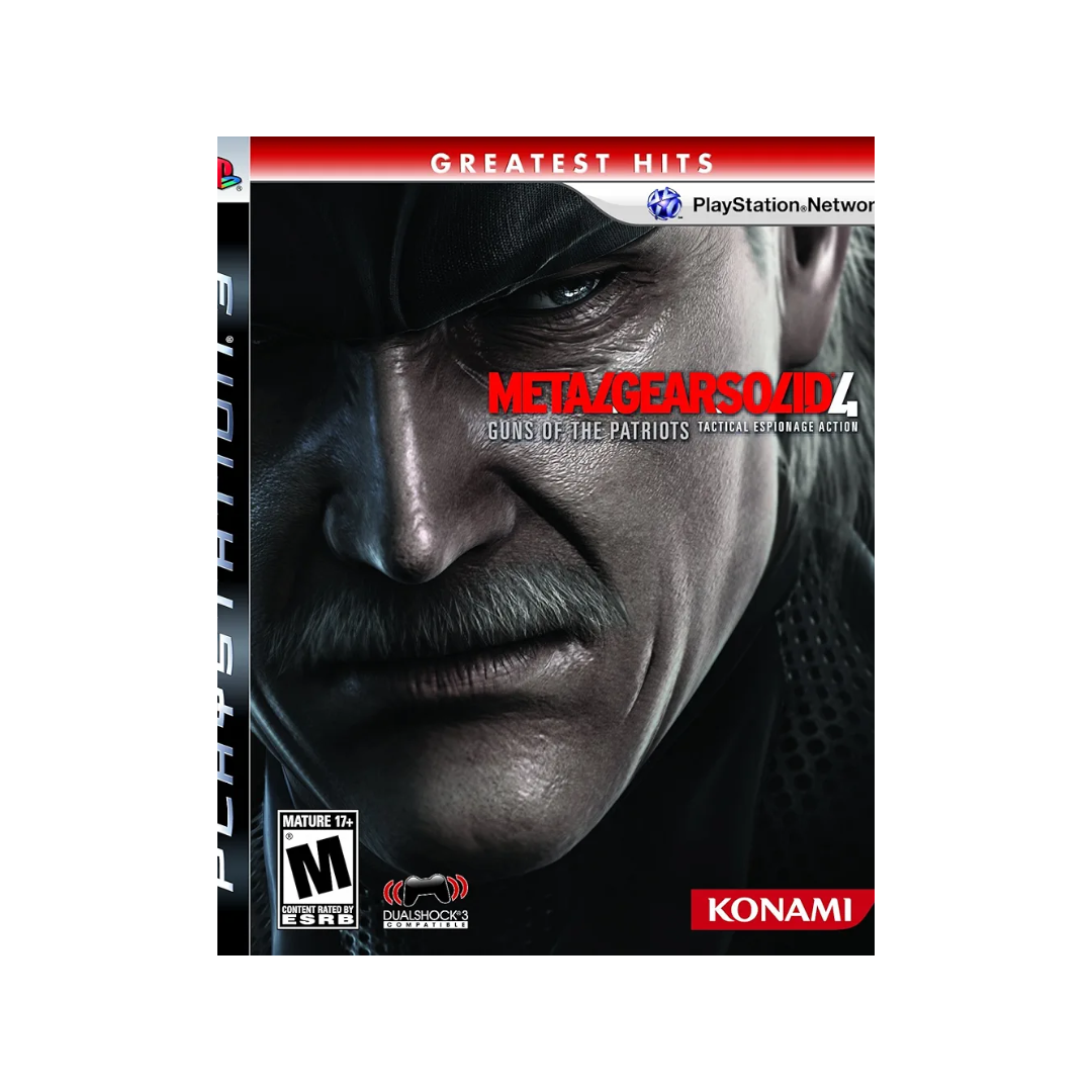 Metal Gear Solid 4 Guns of the Patriots[جديد-Sealed]